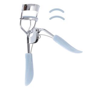 Leaf Shaped Eyelash Curler for Beauty Parlor Business Travel Blue